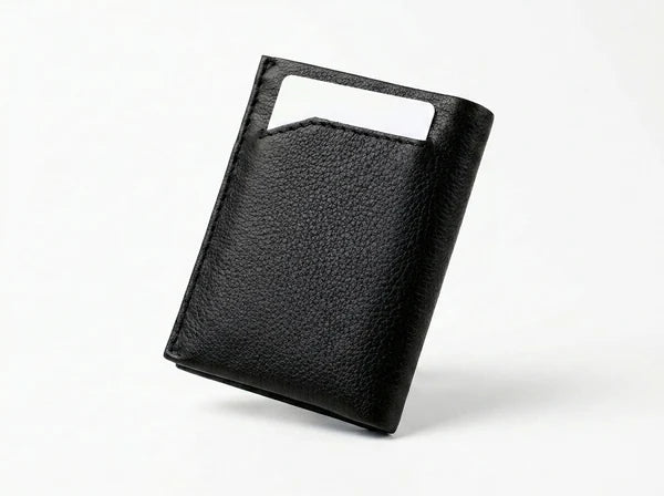 PORTE-FEUILLE NAPPA "SKINNY SLEEVE" BLACK