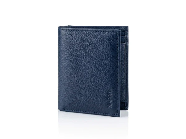 PORTE-FEUILLE NAPPA "SKINNY SLEEVE" PATRIOT BLUE