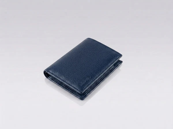 PORTE-FEUILLE NAPPA "SKINNY SLEEVE" PATRIOT BLUE
