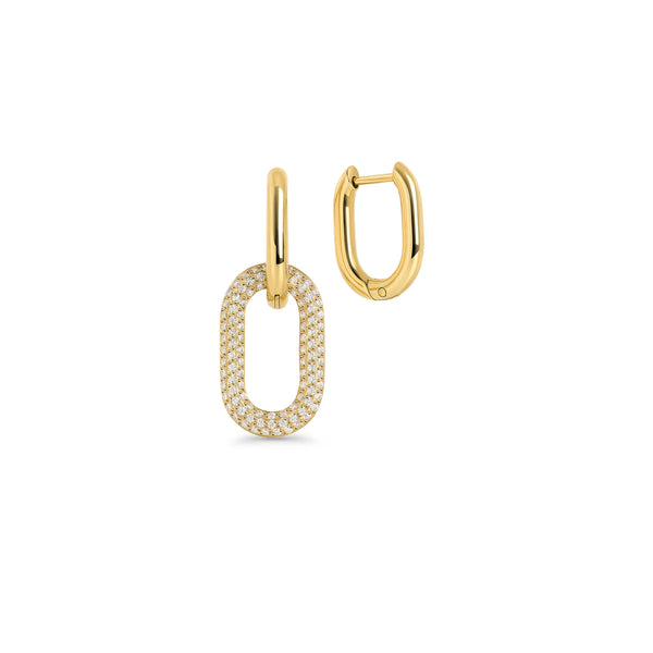 BOUCLES D'OREILLES MIA "CONSTANCE" DORÉ
