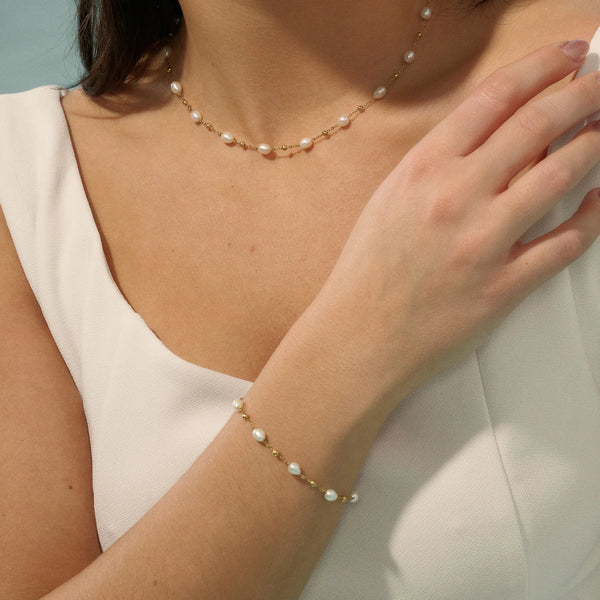 COLLIER MIA "NIVA" DORÉ