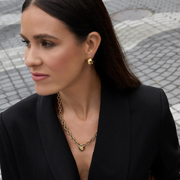 BOUCLES D'OREILLES MIA "OLEN" DORÉ