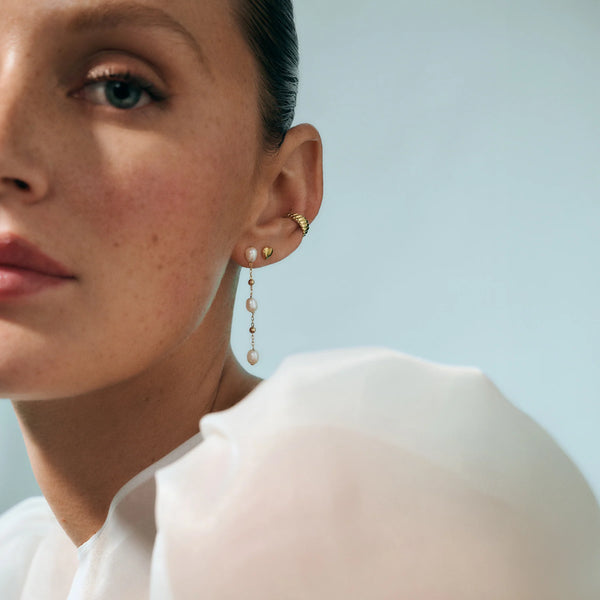 BOUCLES D'OREILLES MIA "NIVA" DORÉ