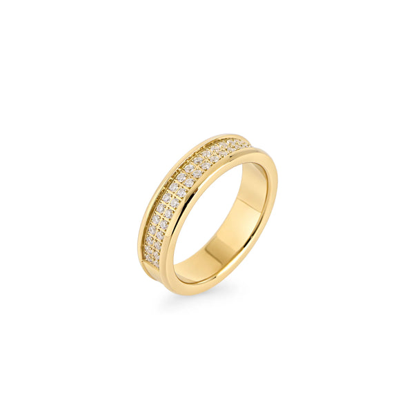 BAGUE MIA "BASTIA" DORÉ