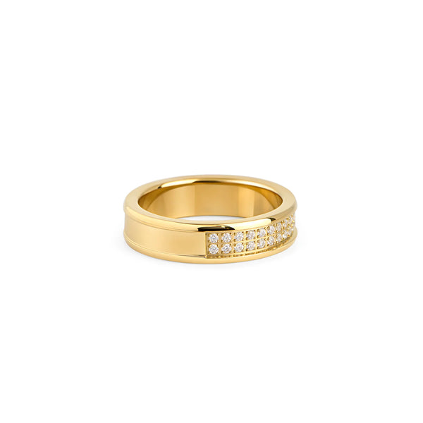 BAGUE MIA "BASTIA" DORÉ