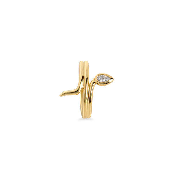 BAGUE MIA "MINERIS" DORÉ