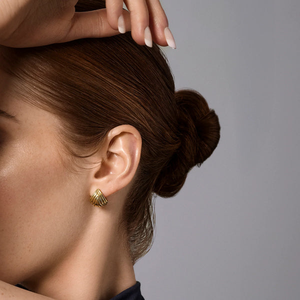 BOUCLES D'OREILLES MIA "RINELLE" DORÉ