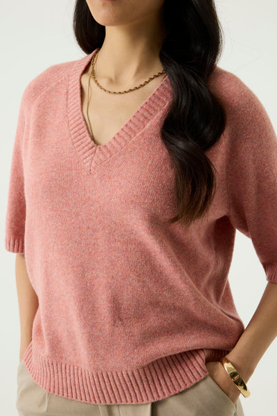 CHANDAIL GARCIA "V PINK" (T260240)