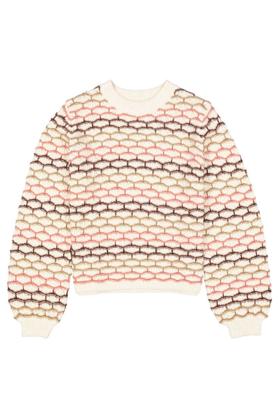 CHANDAIL GARCIA "TRICOT PINK PATTERN" (T260248)