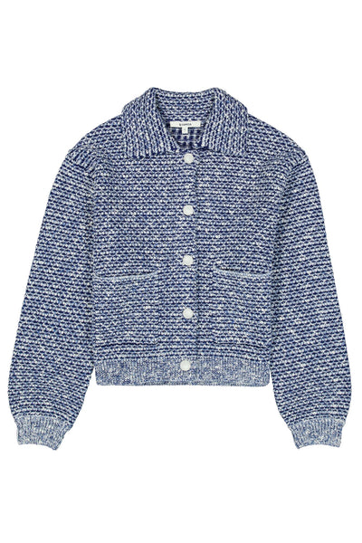 CARDIGAN GARCIA "MULTI BLUE" (U260051)