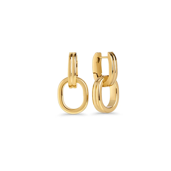 BOUCLES D'OREILLES MIA "MALONE" DORÉ