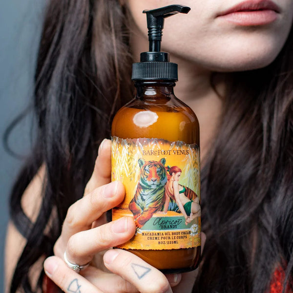 CRÈME POUR LE CORPS BAREFOOT "APRICOT BRANDY" 225ML