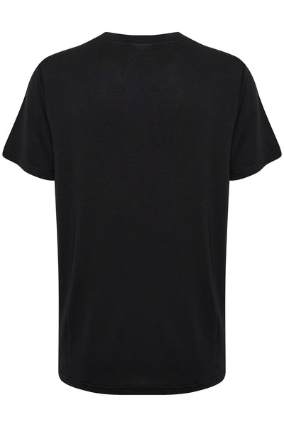 T-SHIRT SAINT-TROPEZ "ADELIA SZ REGULAR" BLACK (30511755)