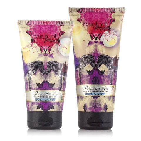 DUO LOTION & GEL DOUCHE BAREFOOT "BLACK COCONUT"