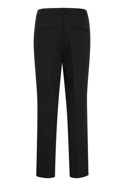 PANTALON KAFFE "SAKURA ZIPPER" BLACK DEEP