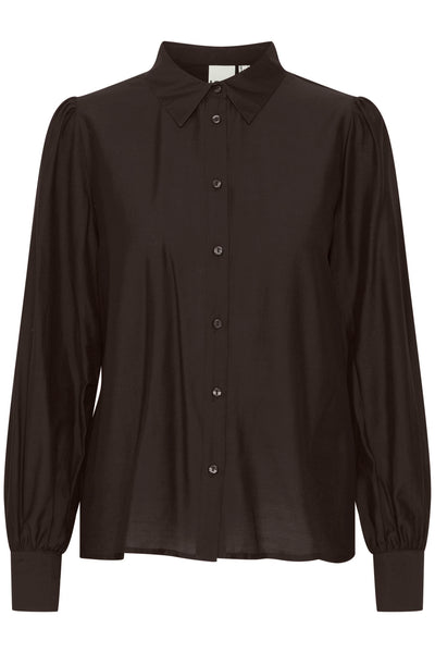 CHEMISE ICHI "KARLANI" BLACK