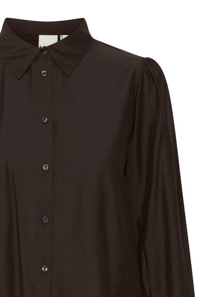 CHEMISE ICHI "KARLANI" BLACK