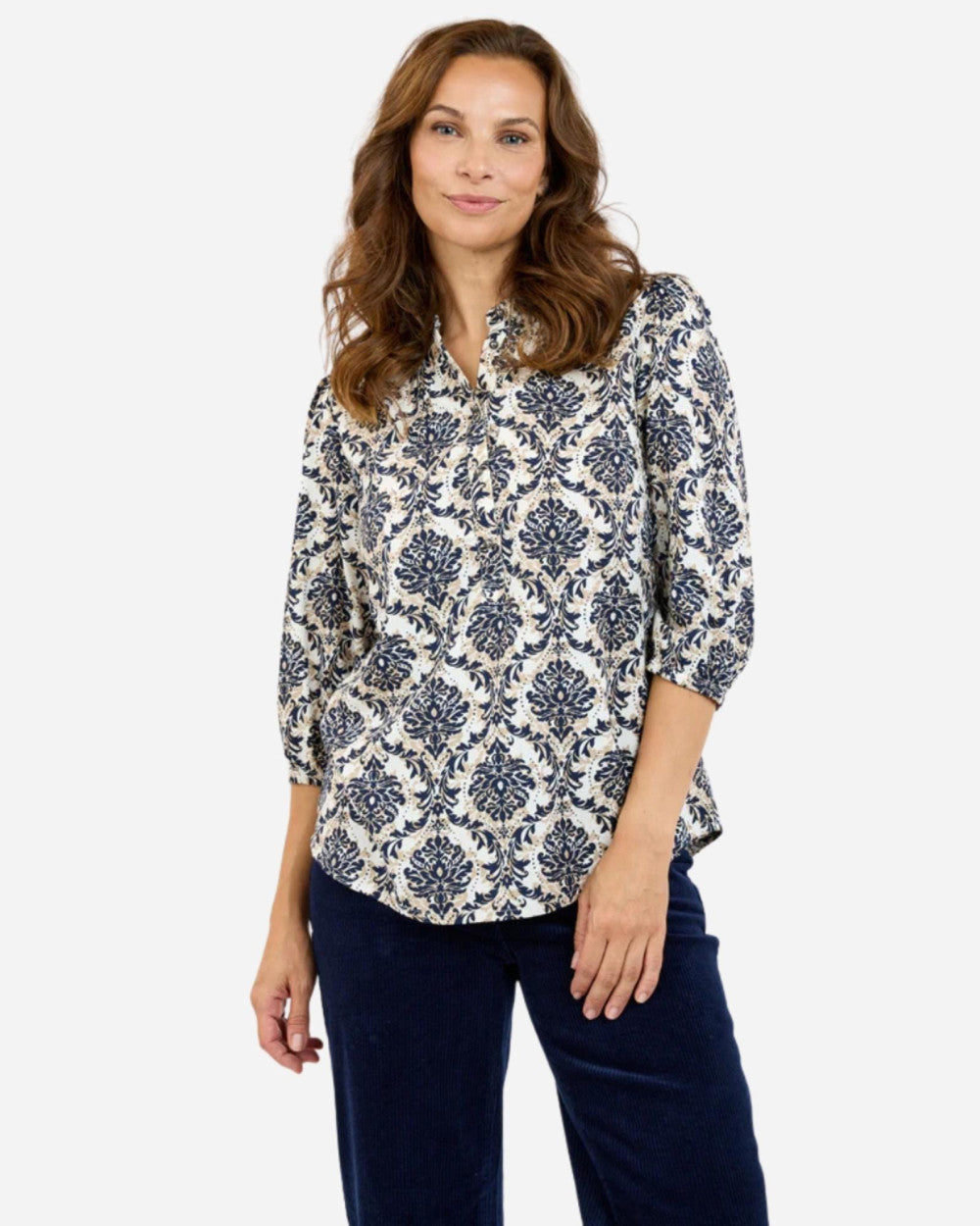 BLOUSE BRANDTEX "PRINT" (219150)