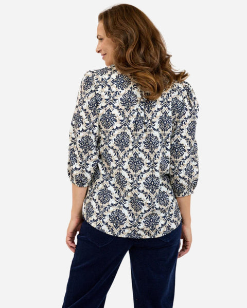 BLOUSE BRANDTEX "PRINT" (219150)