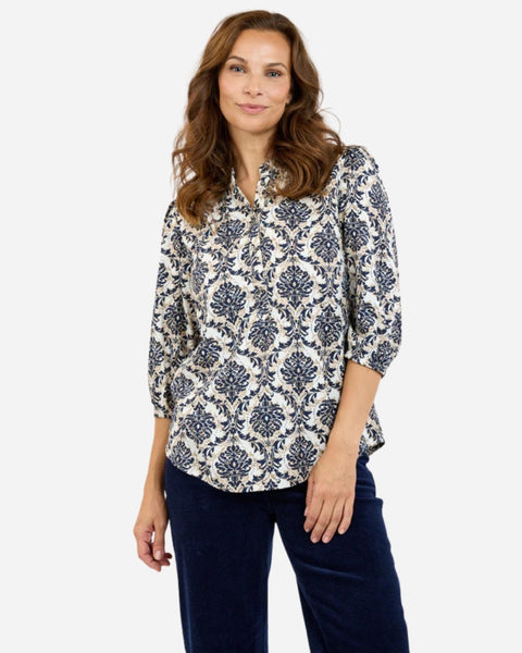 BLOUSE BRANDTEX "PRINT" (219150)