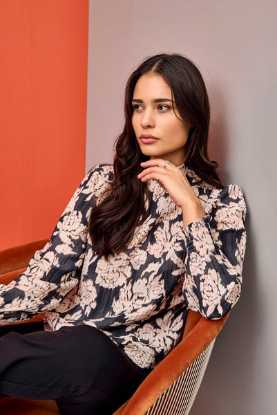 BLOUSE JENSEN "FLOWERS" (219676)