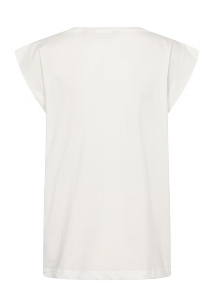 T-SHIRT CULTURE ''ROXY'' WHITE / RED