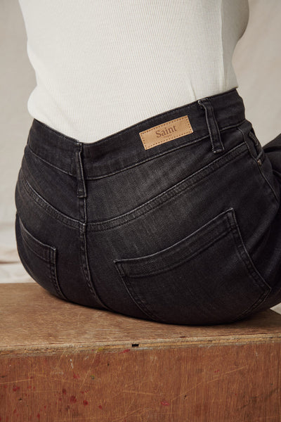 JEANS SAINT-TROPEZ "MOLLY" DARK GREY DENIM