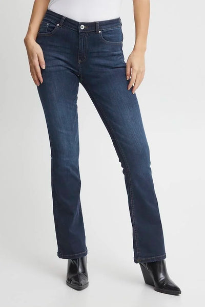 JEANS B.YOUNG  "LUNI FLARE" DARK INK 32