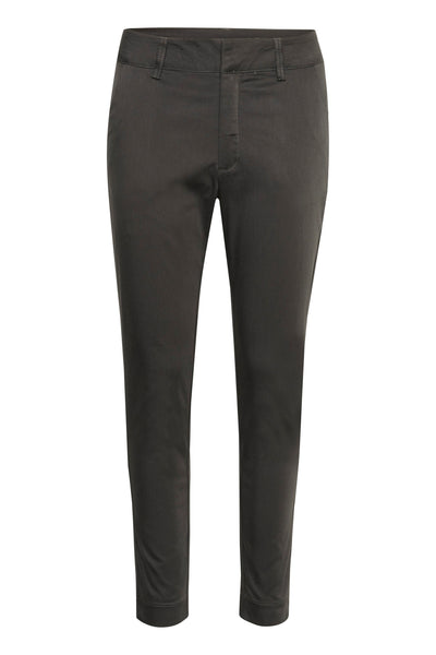 PANTALON KAFFE ''LEA CHINO 7/8'' DARK SHADOW