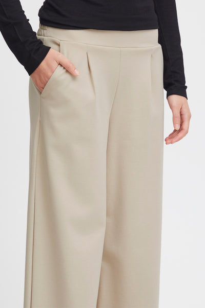 PANTALON ICHI "KATE WIDE" DOESKIN