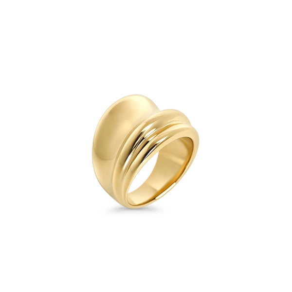 BAGUE MIA "ALINA" DORÉ