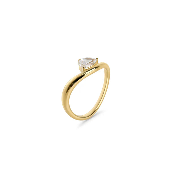 BAGUE MIA "MAVE" DORÉ