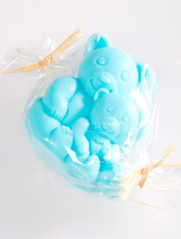 SAVON HISTOIRE DE BULLES "NOUNOURS BLEU" 60 GR