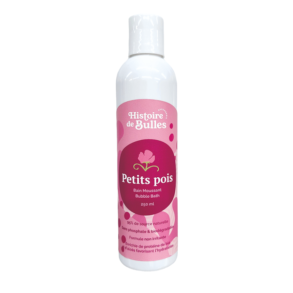 BAIN MOUSSANT HISTOIRE DE BULLES "PETITS POIS" 250ml