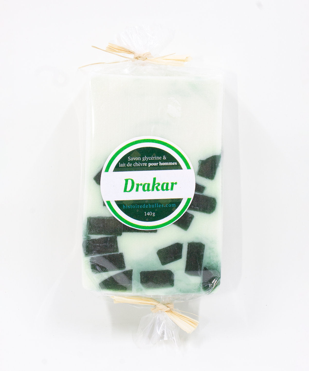 SAVON POUR HOMME HISTOIRE DE BULLES "DRAKAR" 140 GR