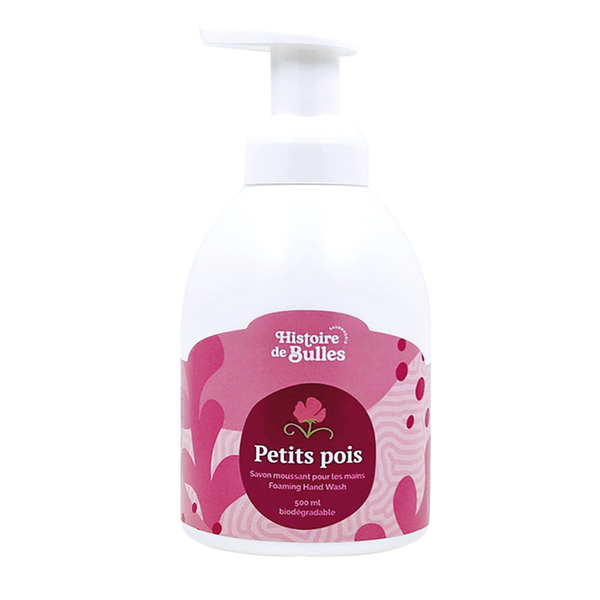 SAVON À MAIN HISTOIRE DE BULLES "PETITS POIS" 500ml