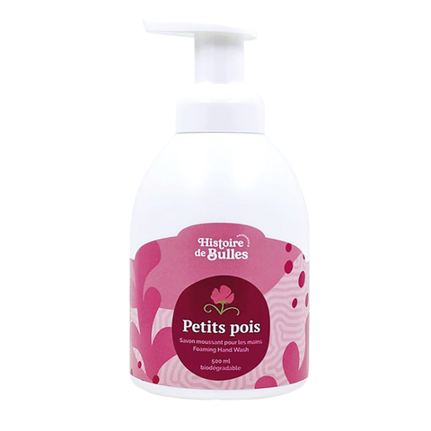 SAVON À MAIN HISTOIRE DE BULLES "PETITS POIS" 500ml