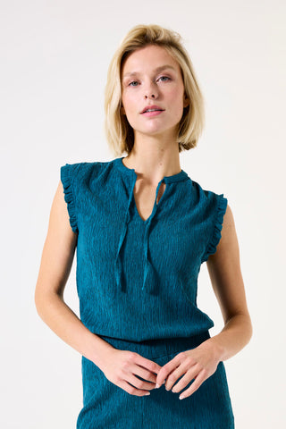 CAMISOLE GARCIA "LADY" BLUE LAGOON (G50223)