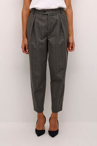 PANTALON KAFFE "DORI" GREY BLACK CHECK