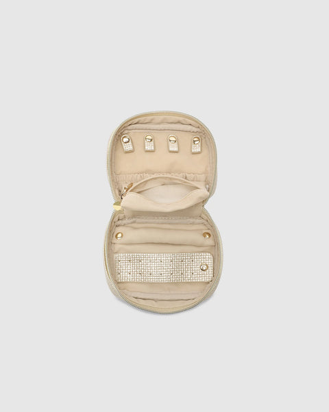 COFFRET À BIJOUX LOUENHIDE "RITA" CHAMPAGNE