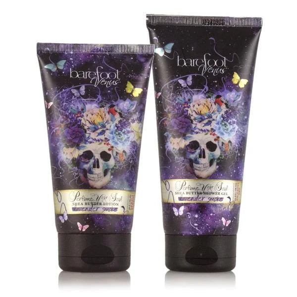 DUO LOTION & GEL DOUCHE BAREFOOT "LAVENDER SMOKE"