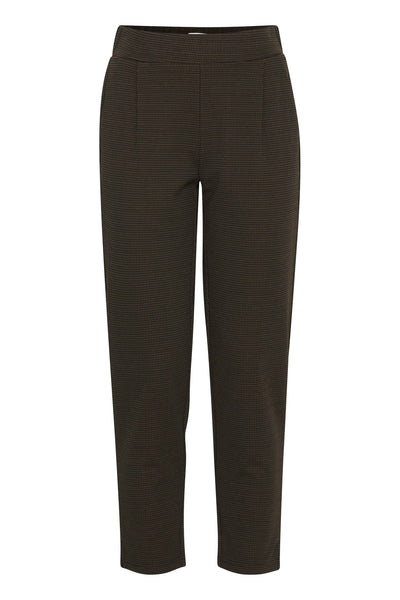 PANTALON ICHI "MANSE HERRINGBONE" MONK'S ROBE HERRINGBONE