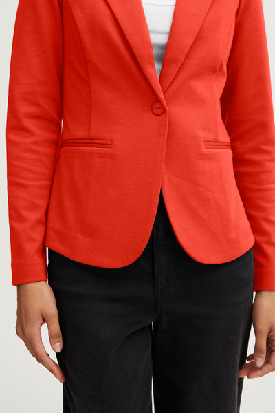 VESTON ICHI "KATE BLAZER" POPPY RED