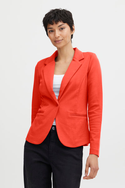 VESTON ICHI "KATE BLAZER" POPPY RED