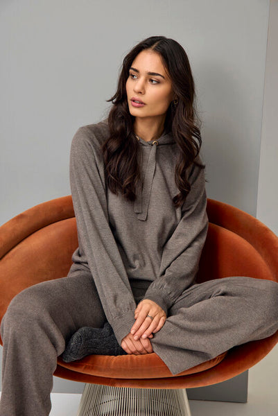 CHANDAIL JENSEN "HOODIE" TAUPE (219730)