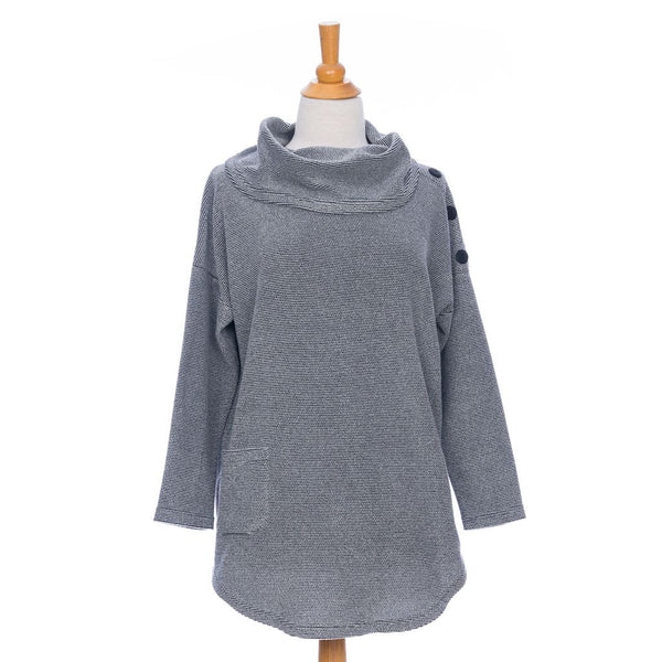 TUNIQUE RIEN NE SE PERD "MYRIQUE" GRIS