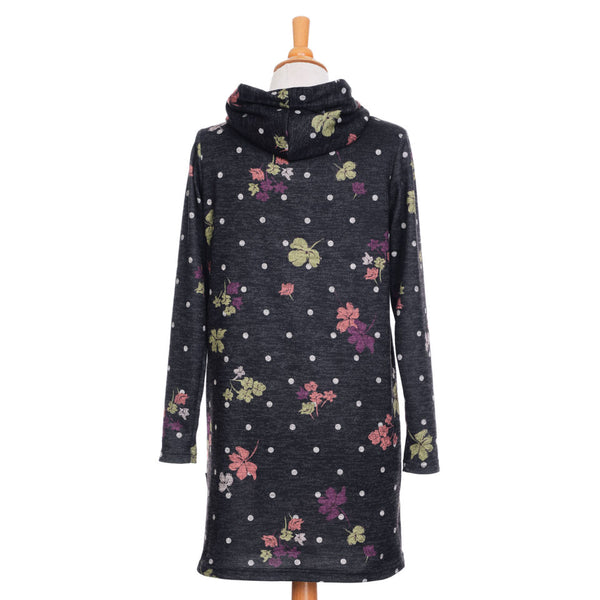 ROBE RIEN NE SE PERD "CLARENCE" POIS & FLEURS