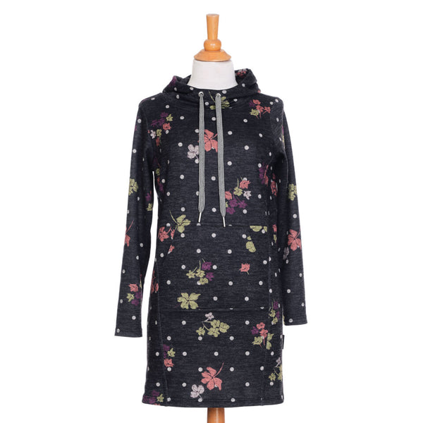 ROBE RIEN NE SE PERD "CLARENCE" POIS & FLEURS