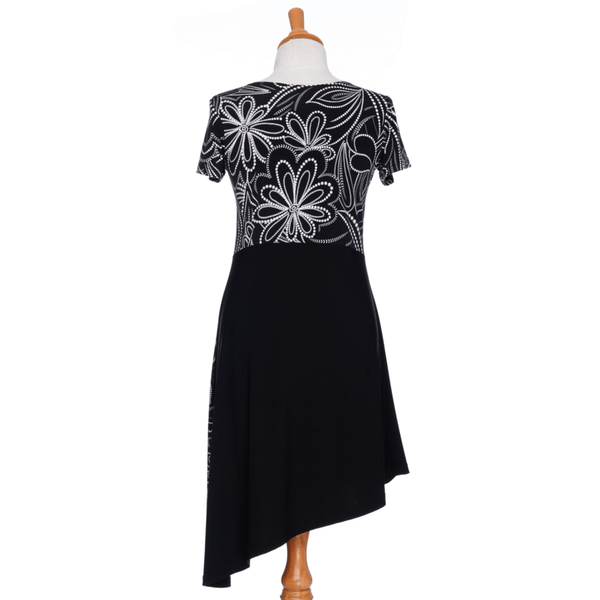 ROBE RIEN NE SE PERD "KIR ROYAL" NOIRE & BLANCHE