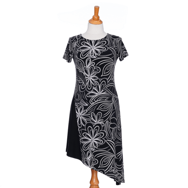 ROBE RIEN NE SE PERD "KIR ROYAL" NOIRE & BLANCHE